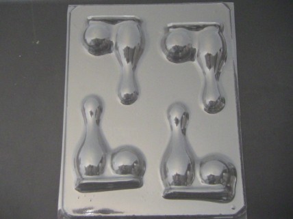 1417 Bowling Pin and Ball Chocolate Candy Mold
